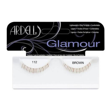 Gene falso Ardell Glamour Natural Inferior 112 Marrón