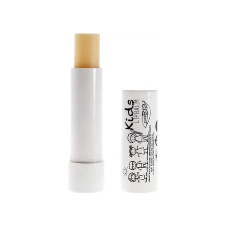 Purobio lipbalm kids - bálsamo labial para niños con sabor a algodón de azúcar 5 ml