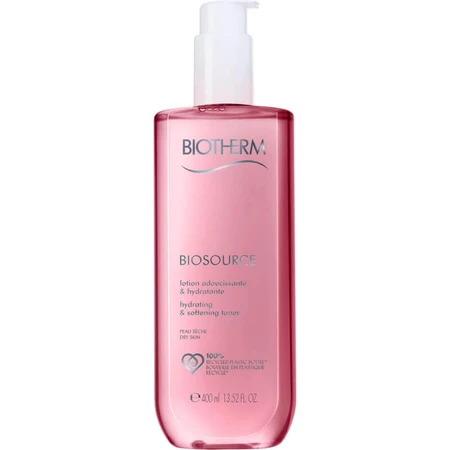Biotherm biosource lotion adoucissante - tonik do twarzy skóra sucha 400 ml: ceny i cechy