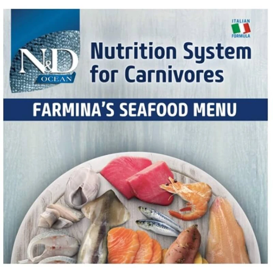 Farmina N&amp;d somon oceanic, cod și cantalup - hrană completă pentru câini adulți mijlocii și mari 2,5 kg