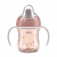 Chicco tazza training - beccuccio antigoccia con manici removibili rosa 6m+