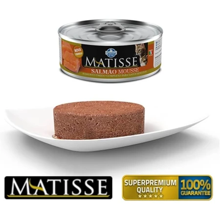 Farmina Matisse cat mousse somon - hrană completă pentru pisici adulte 85 g