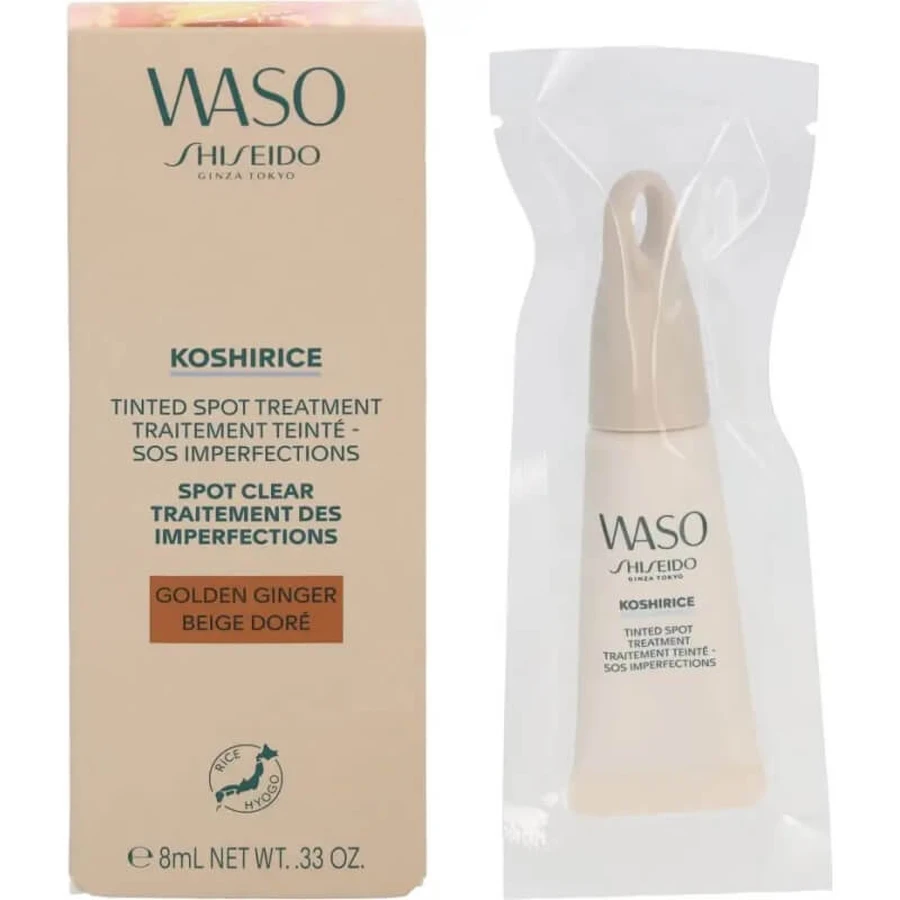 Shiseido Waso koshirice tinted spot treatment - color corrector golden ginger 8 ml