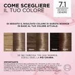 L'oreal paris Excellence creme - triplu tratament colorant nr. 7/1 blond cenușiu