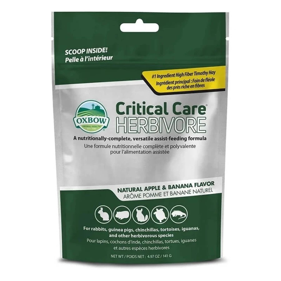 Oxbow Critical care herbivore apple - complete food for convalescent herbivores 141 gr