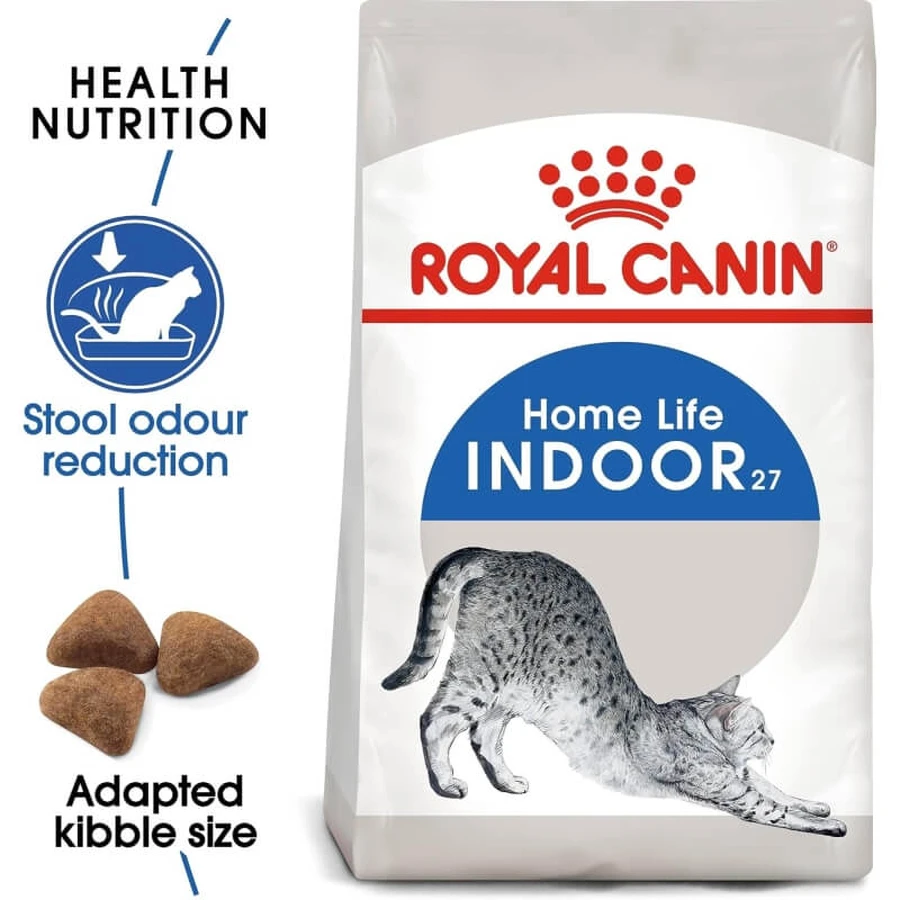 Royal canin Indoor 27 - hrană completă pentru pisici adulte 400 g