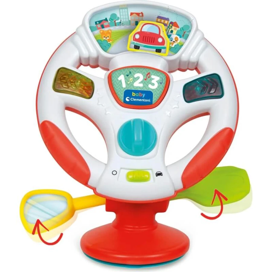 Clementoni Turn and drive - roată pentru activități 10m+