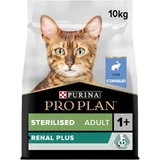 Purina pro plan gesteriliseerd adult renal plus konijn - gesteriliseerd kattenvoer voor volwassenen, niergezondheid 10 kg