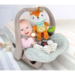 Clementoni Happy fox - peluche primi mesi 0m+