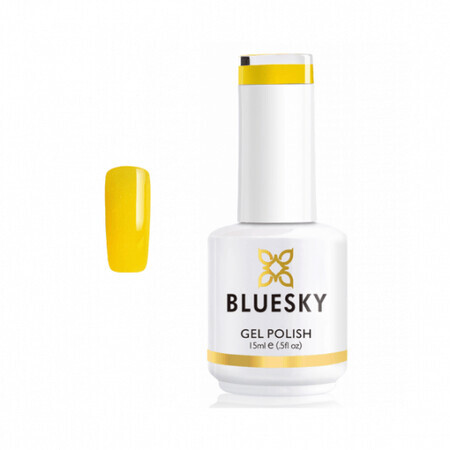 Lac de unghii semipermanent Bluesky UV Bicycle Yellow 15ml 