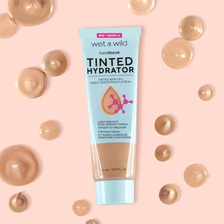 Wet n wild Bare focus tinted hydrator tinted skin veil - tinted moisturizer no. 4063e light medium