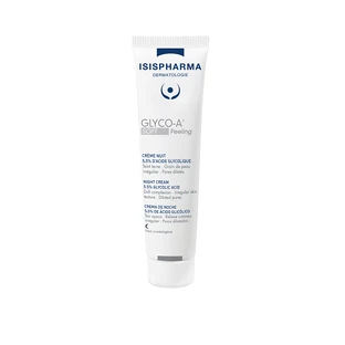 Isis Pharma Glyco-A Crema de Noche Ácido Glicólico 5,5% Peeling Suave, 30 ml
