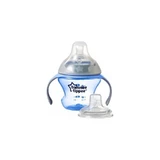 Tommee tippee Transition cup - taza con tetina y boquilla 4m+ colores surtidos