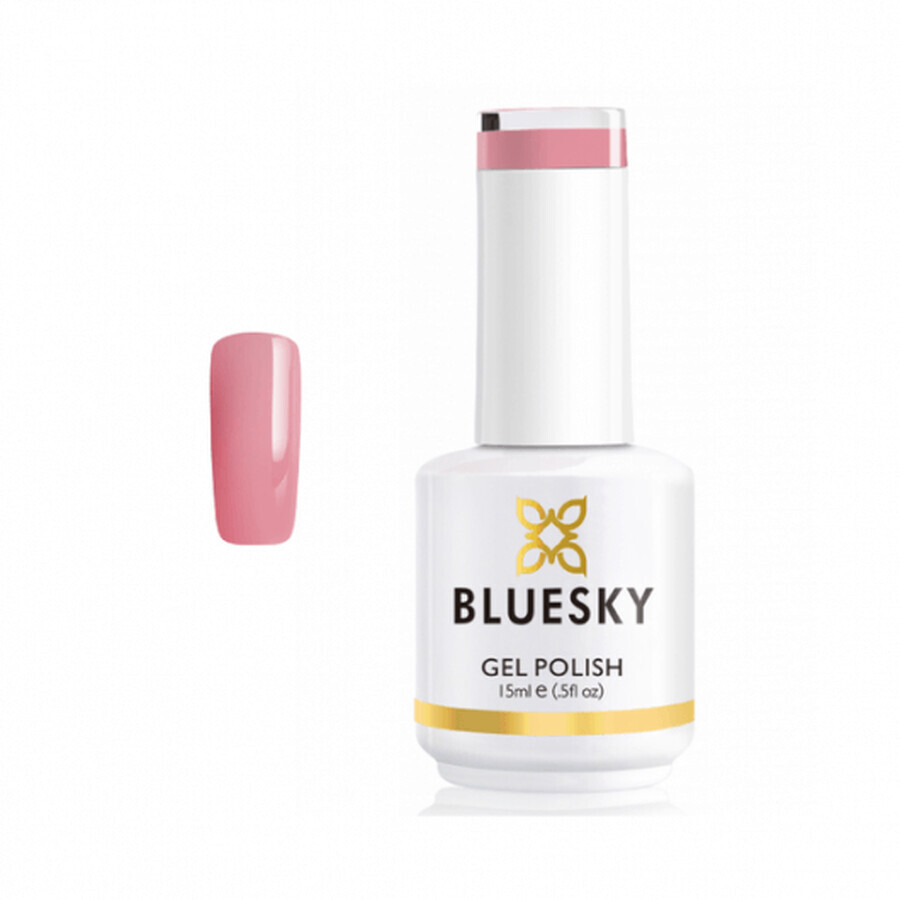 Esmalte de uñas semipermanente Bluesky UV Deep Fawn 15ml 