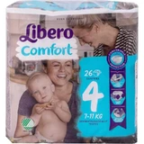 Libero Comfort - 26 pañales para niños talla 4 (7-11kg)