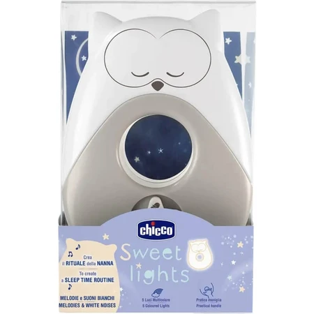Chicco linterna búho mágico - luz de noche 0m+