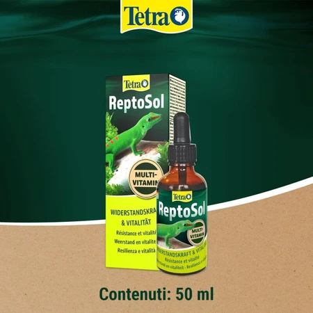Tetra Rreptosol - suplemento líquido para reptiles 50 ml
