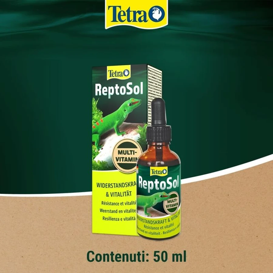 Tetra Rreptosol - suplemento líquido para reptiles 50 ml