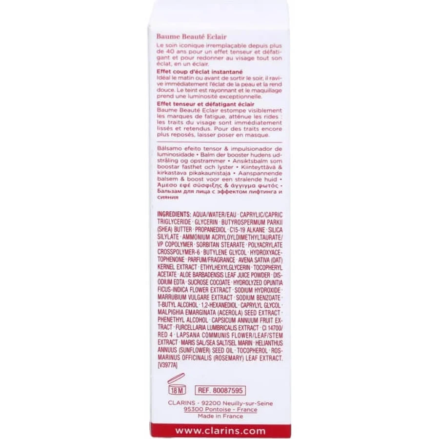 Clarins baume beauté éclair - balsamo viso 50 ml