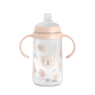 Suavinex wild&amp;free - learning cup with spout and silicone handles, removable and protective lid 270 ml