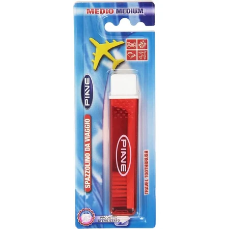 Cepillo de dientes de viaje Silver care Piave cerdas medianas