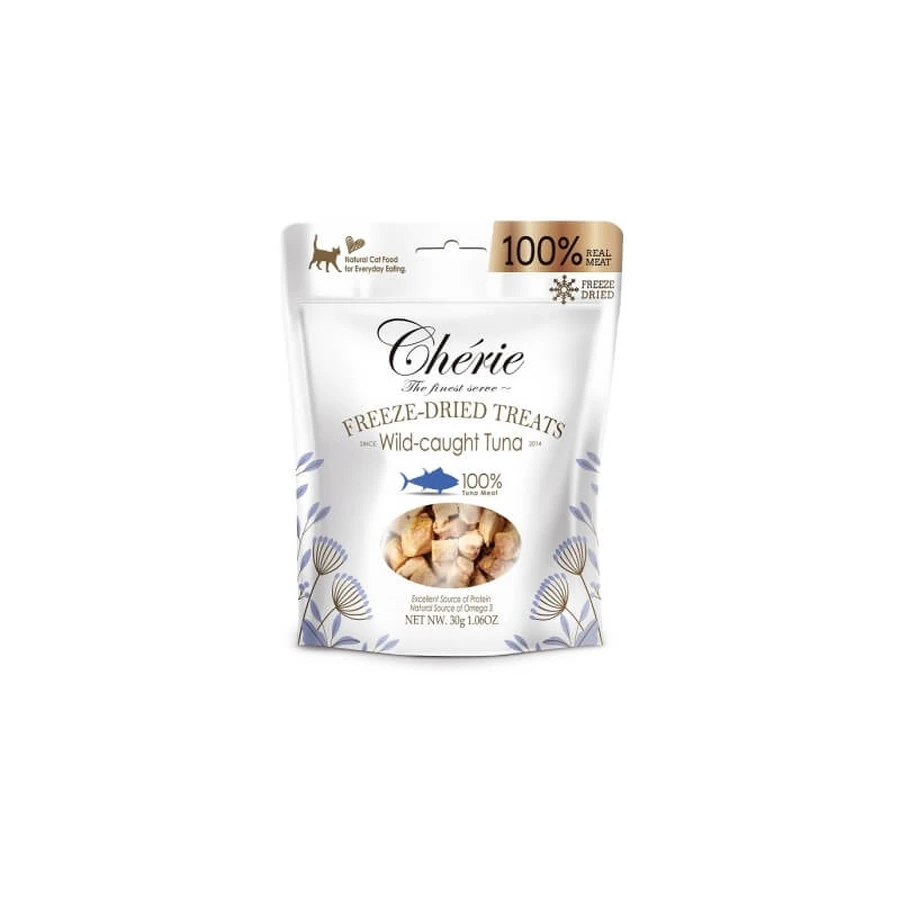 Cherie Freeze dried treats - gustare pentru pisici cu ton sălbatic 30 g