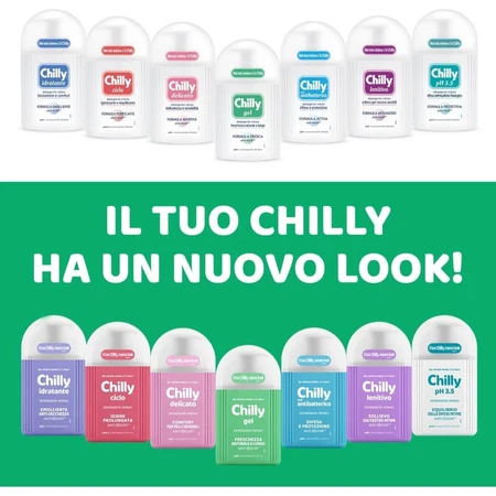 Chilly detergente intimo ph 3.5 equilibrio delle difese intime 300 ml