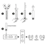 Verify self test strep a (tampone faringeo) - test rapido per l'antigene dello streptococco di gruppo a