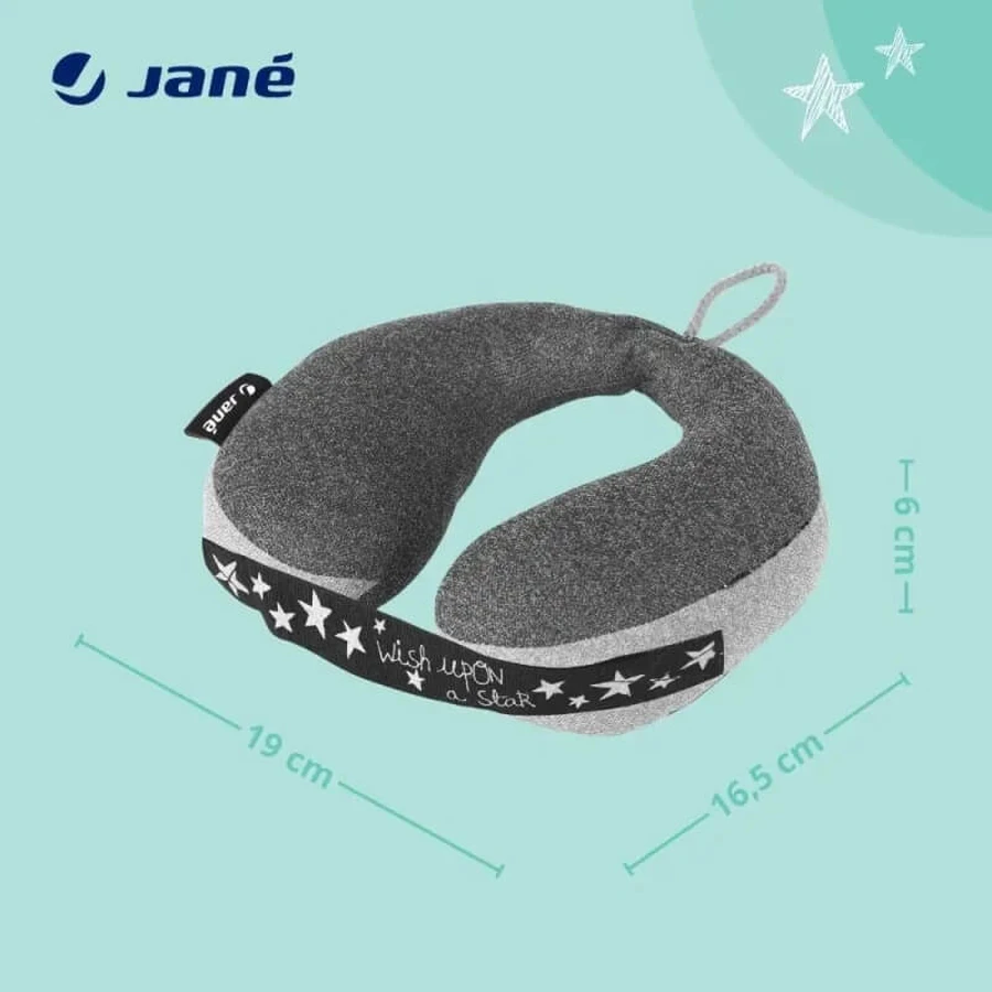Jane Neck pillow cuscino anatomico cervicale per bambini - 0-18 m grey