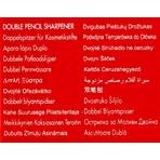 Pupa Doppel-Bleistiftspitzer Doppelloch