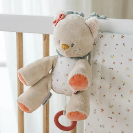 Nattou Wool Cat - dźwiękowa pluszowa zabawka: ceny i cechy