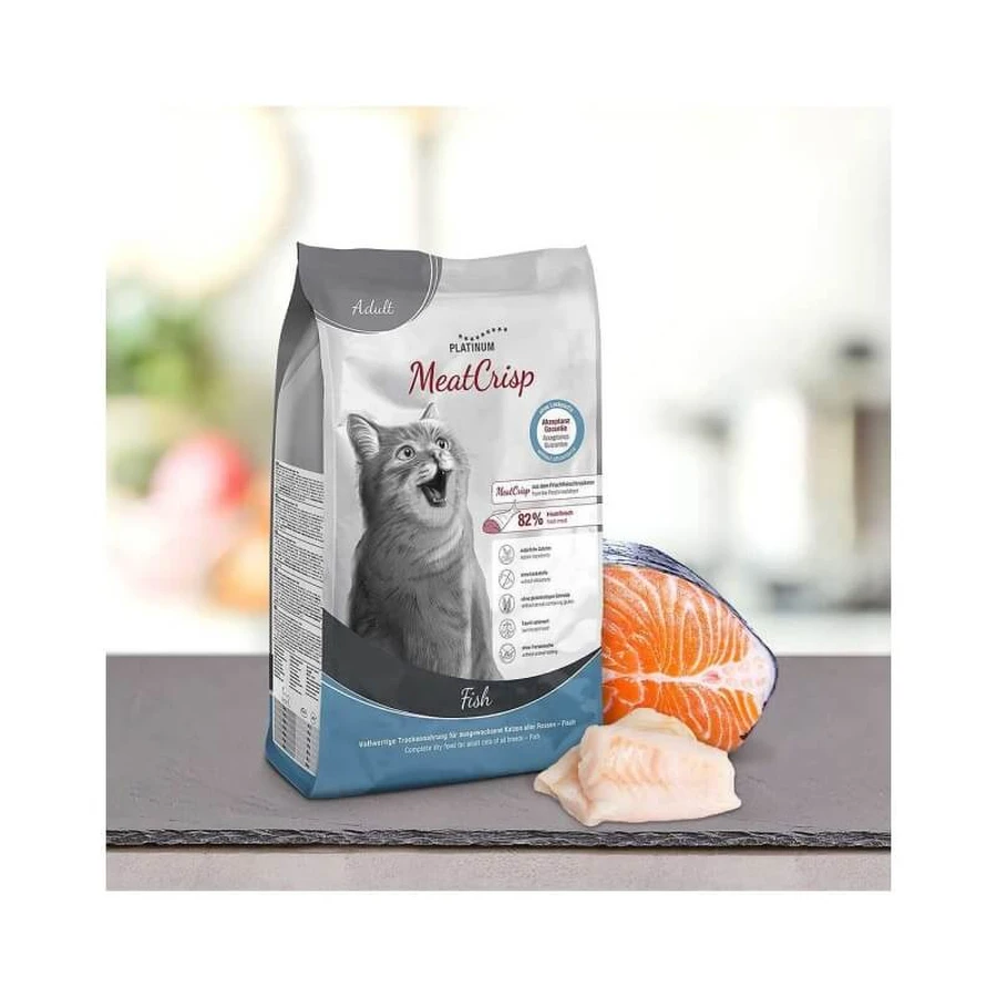 Platinum Platinum meatcrisp pescado - alimento completo para gatos adultos 3 kg