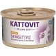 Kattovit Pate sensitive chicken - hrană dietetică pentru pisici sensibile cu intoleranțe alimentare 85 g