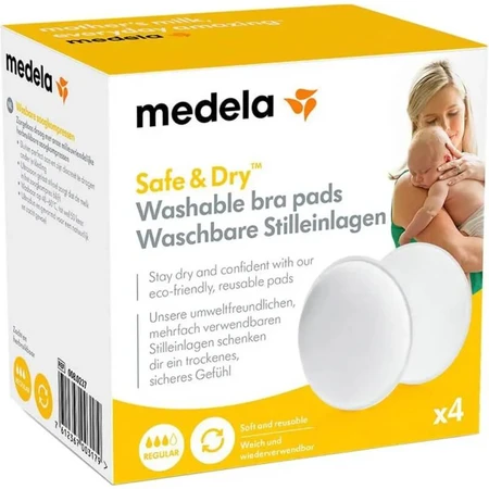 Medela Safe &amp; dry - 4 zmywalne kubki do karmienia piersią: ceny i cechy
