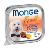 Monge Fruit pate and morsels rață și portocală - hrană pentru câini adulți de talie mică 100 g