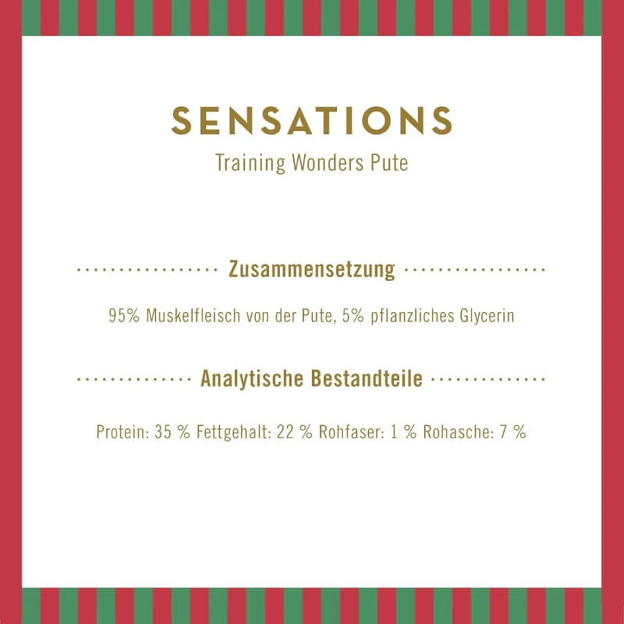 Terra canis Sensations minuni de dresaj curcan - snacks-uri pentru câini 'dresaj 90 gr