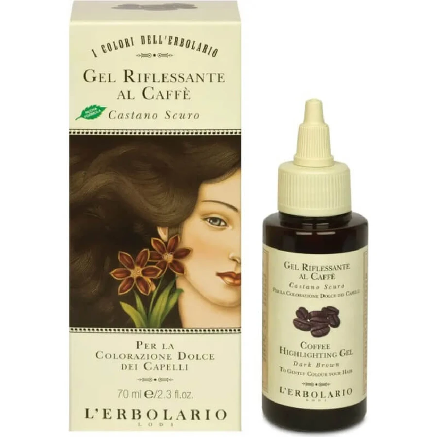 L'erbolario El color - gel reflectante café 70 ml - marrón oscuro