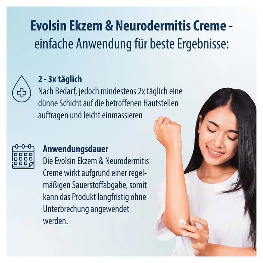 Evolsin Eczema & Neurodermatitis Crema 50 ml