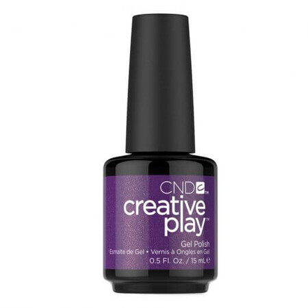 Lac unghii semipermanent CND Creative Play Gel #455 Miss Purplelarity 15ml 