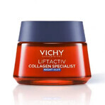 Vichy Liftactiv Crema de Noche Especial Colágeno, 50 ml