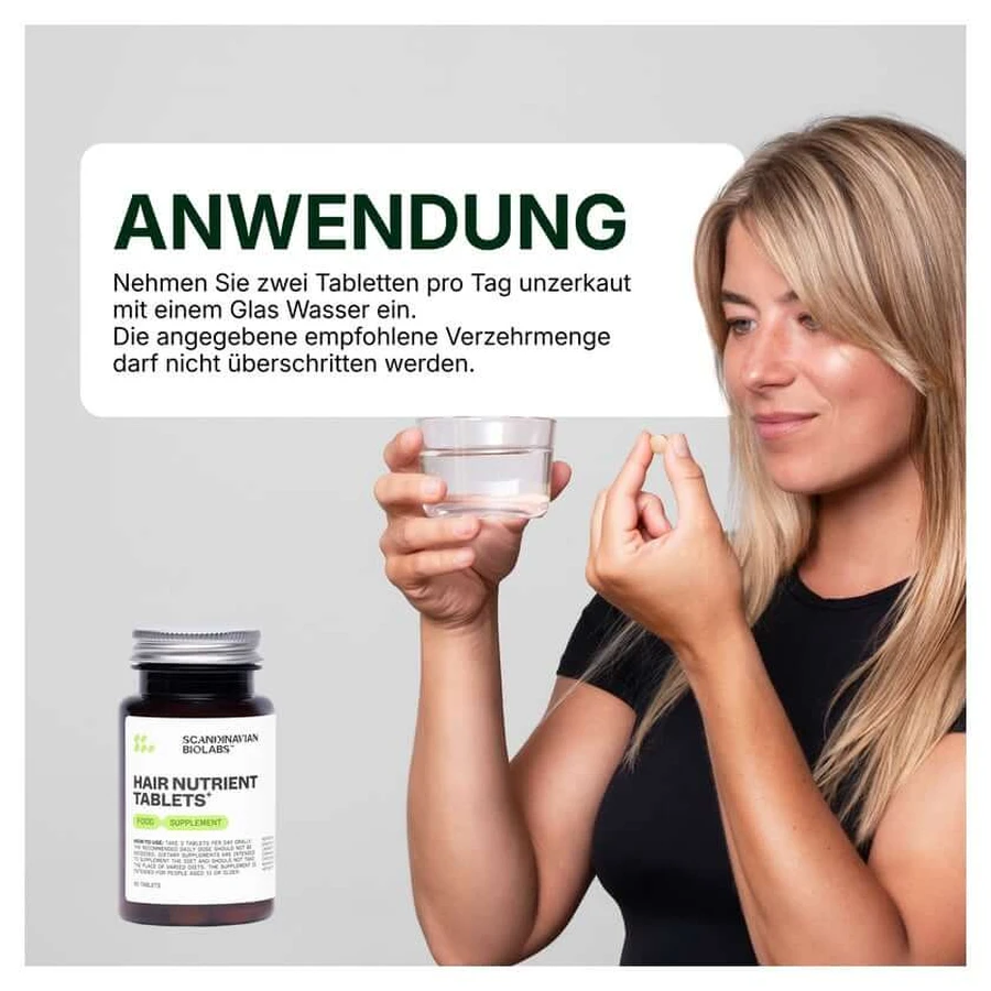 Scandinavian Biolabs Hair Nutrient Tablete 60 Capsule