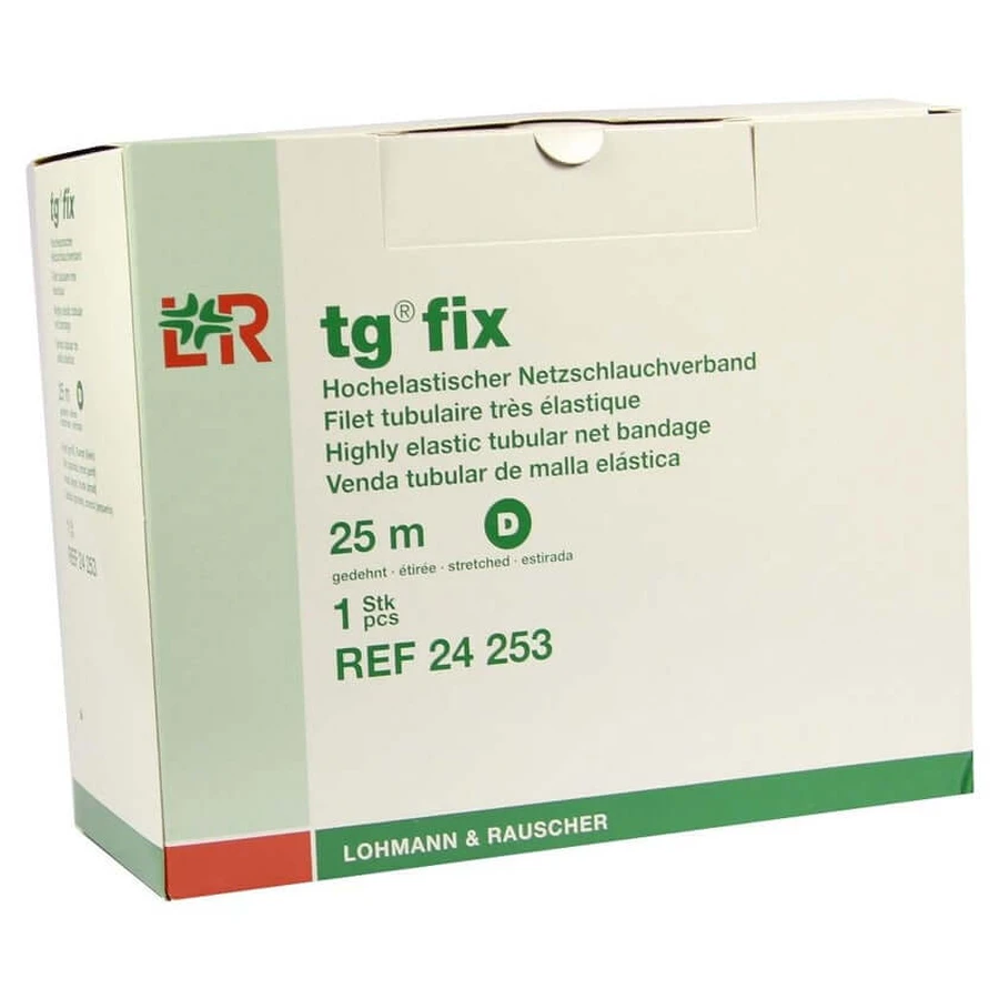 TG fix mesh bandage D 25 m blanc 1 pc