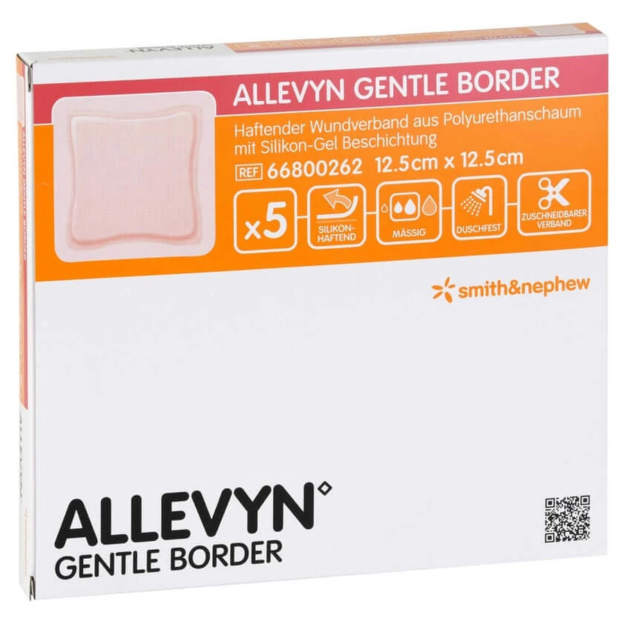 Allevyn Cenefa Suave 12,5x12,5 cm Mostrar 5 uds.