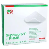 Suprasorb P+phmb schuimverband 7,5x7,5 c 10 st.