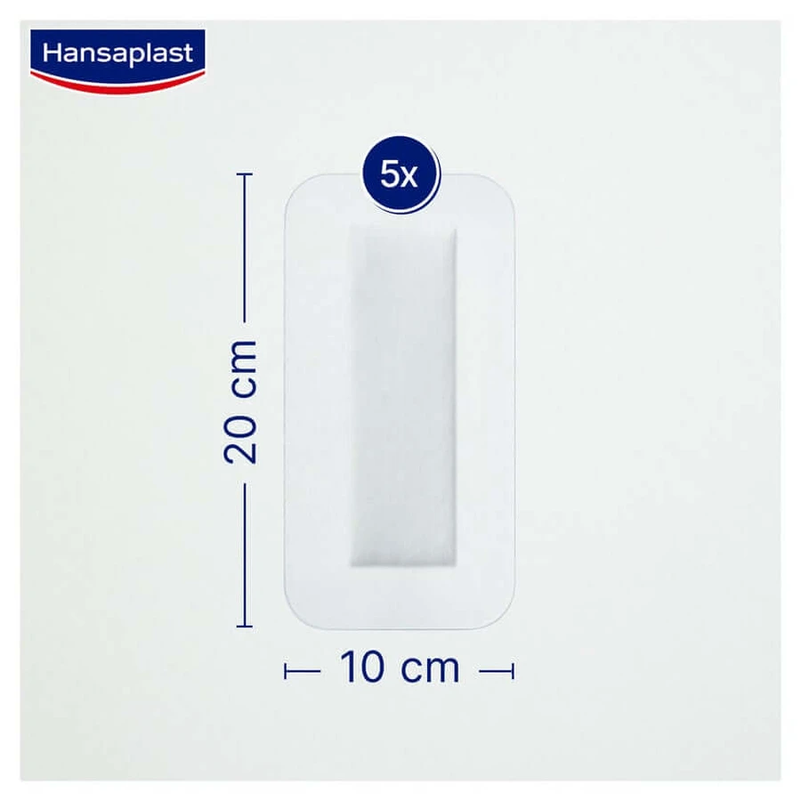 Hansaplast Aqua Protect Opatrunek na ranę sterylny 5 szt.: ceny i cechy