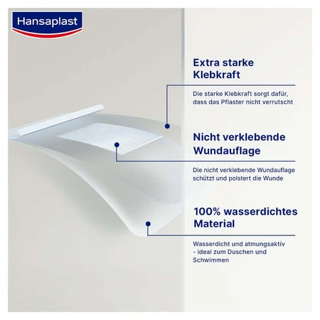 Hansaplast Aqua Protect Opatrunek na ranę sterylny 5 szt.: ceny i cechy