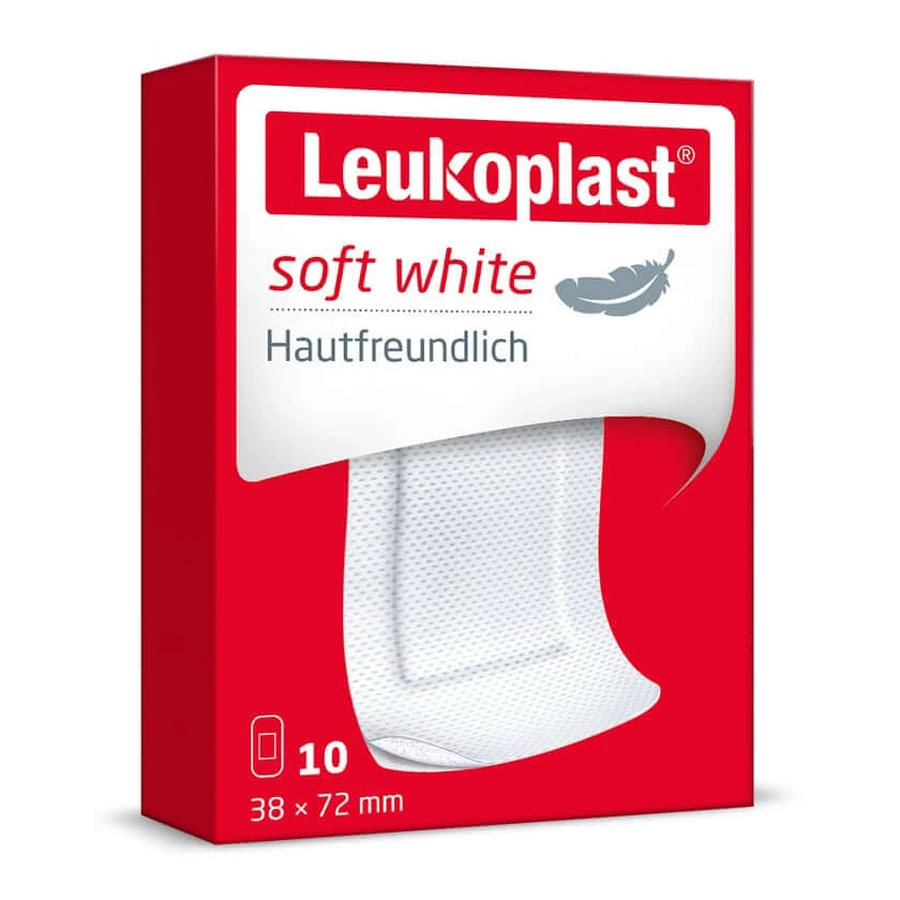 Leukoplast® alb moale 10 buc