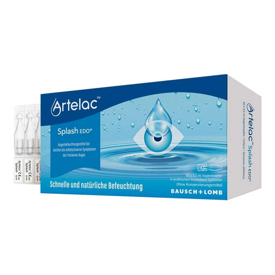 Artelac Splash EDO picături pentru ochi 60X0,5 ml