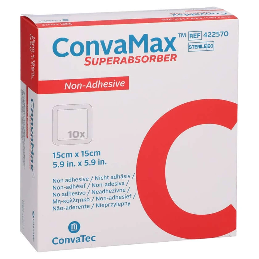 Convamax Superabsorber neadeziv 15x 10 buc
