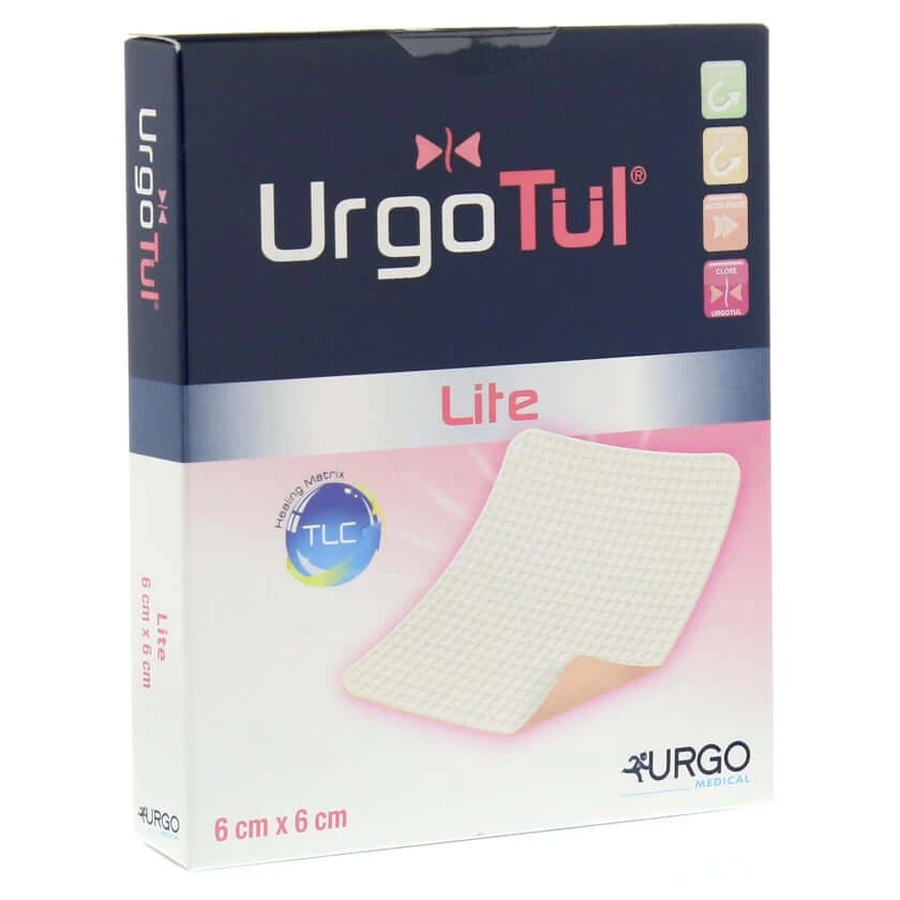 Urgotül Lite 6x6 cm venda 5 uds.